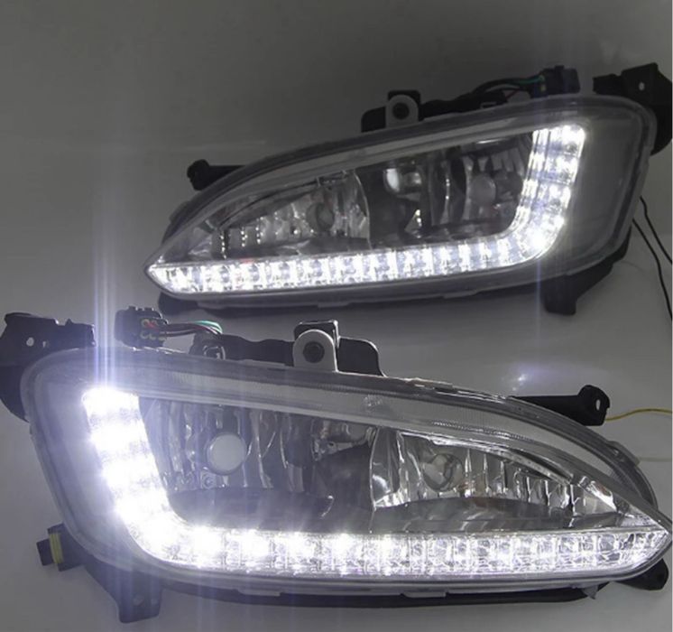 Lumina De Zi Proiector Far Ceata DRL Daytime Hyundai Santa Fe 2013-