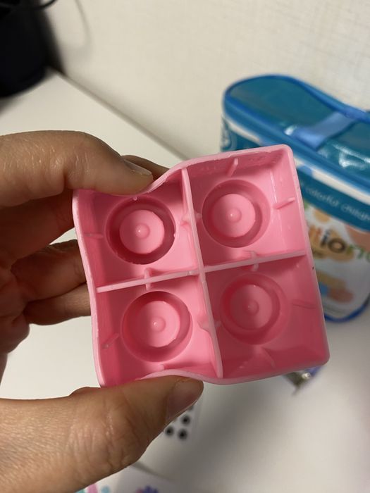 Конструктор от мека, гъвкава пластмаса - 56 елемента