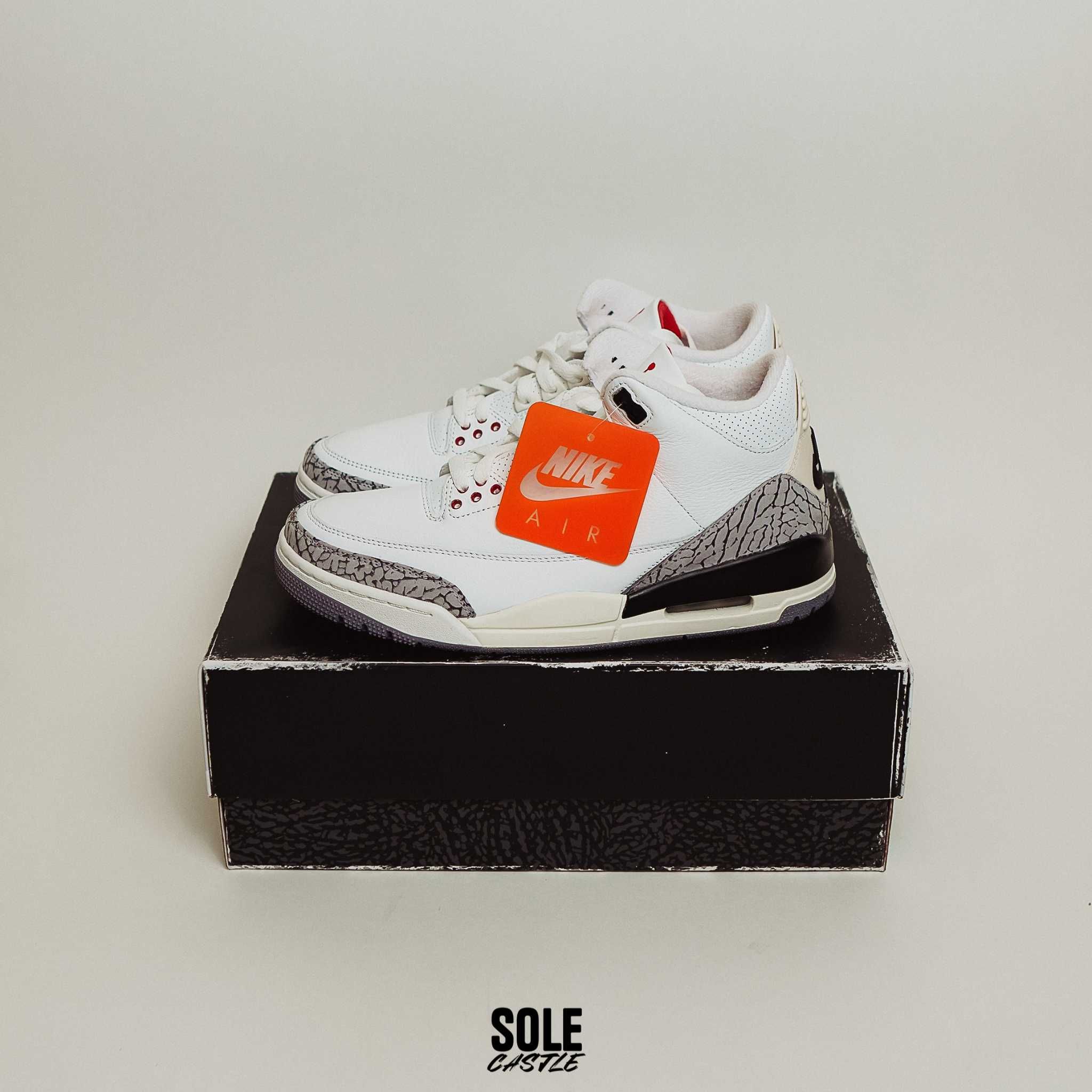 Nike Air Jordan 3 'White Cement Reimagined' (nu balenciaga yeezy)