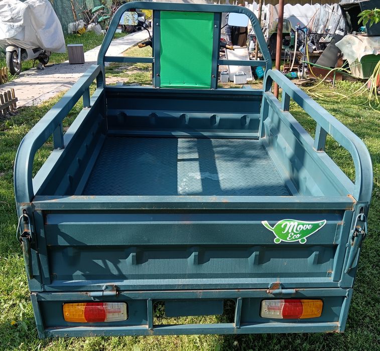 Triciclu electric Move Eco, baterii NOI, bena basculabila