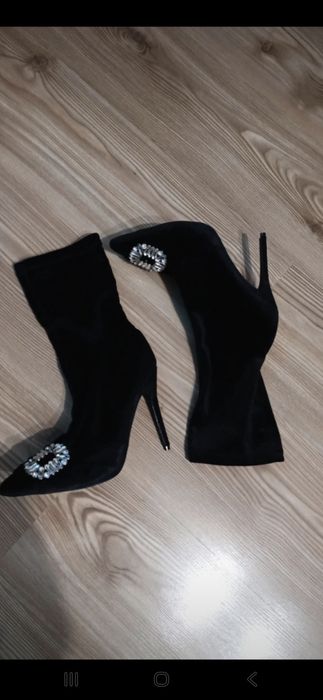 Cizme elegante tip ciorap Public Desire