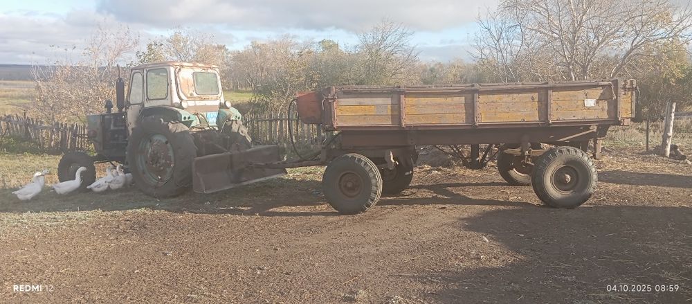 Продам юмз с лопатой и телегой,есть варианты