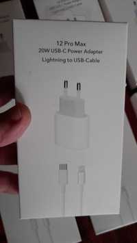 incarcator fast charge iPhone X,11,12,13,14 adaptor si cablu incarcare