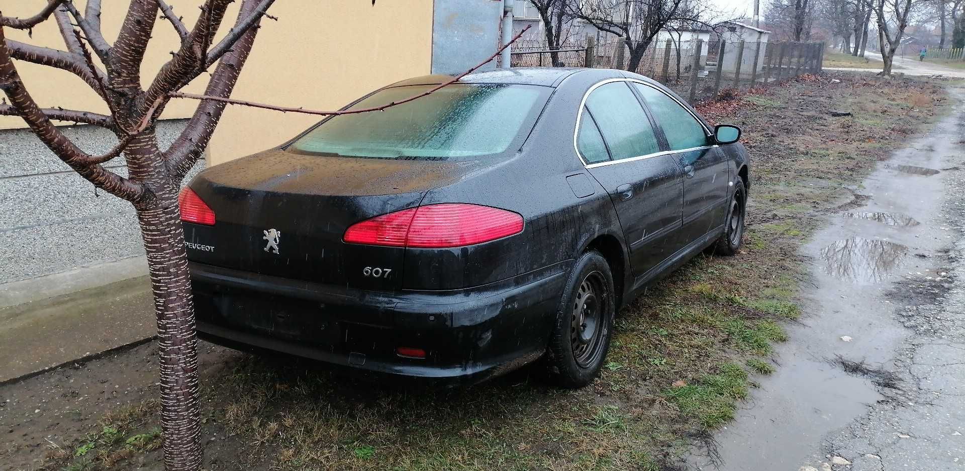 Пежо 607 2,2 бензин.автомат.без двигател.