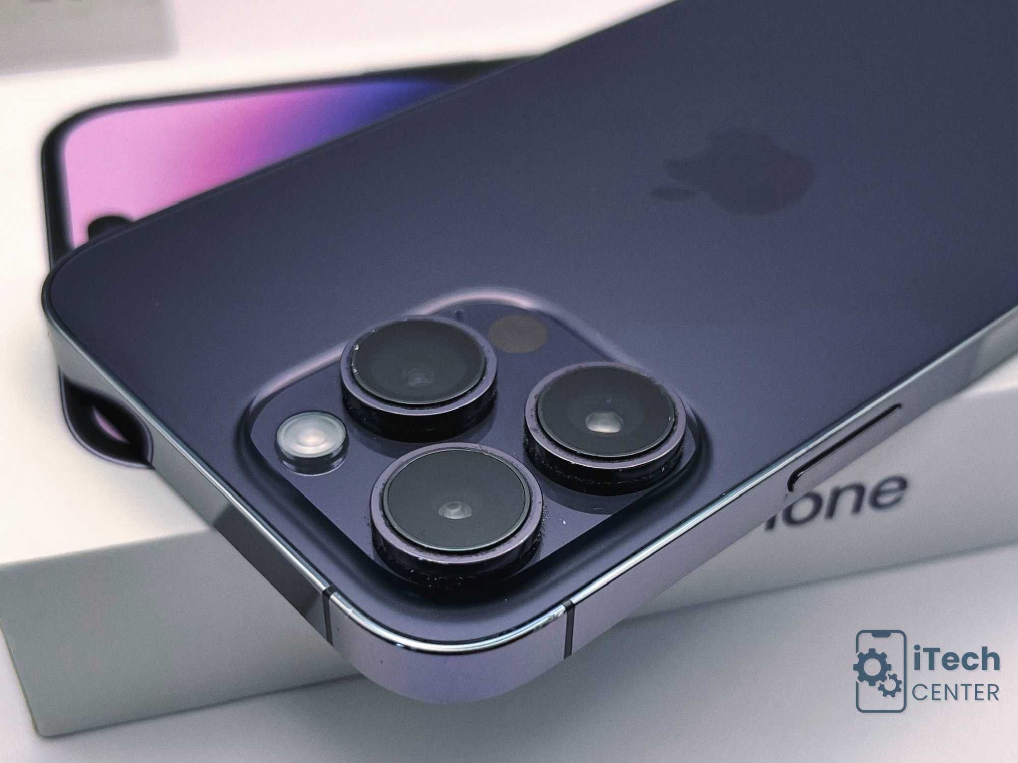 iPhone 14 Pro MAX, 128GB, Purple, 100% батерия, ОТЛИЧЕН, ГАРАНЦИЯ!