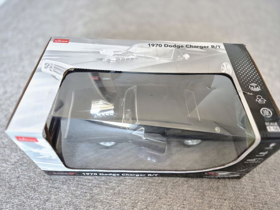 Masinuță cu telecomandă Rastar Dodge Charger RT 1:16 – Nouă, nefolosit