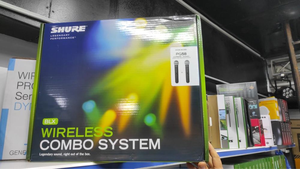 Микрофонная система SHURE BLX288A/PG58