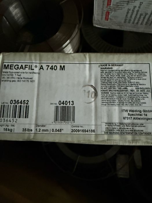 Sarma sudura inox 1.2 la 15 kg