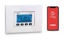 Termostat Wifi încorporat, alimentare 230V VEMER