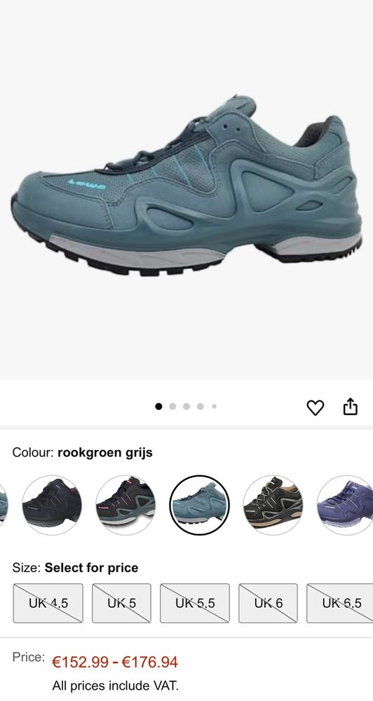 Туристически обувки LOWA GORGON Gore-Tex.Номер 41.5