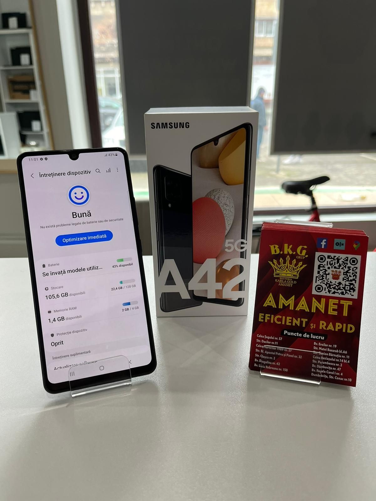 Samsung A42 5G Amanet BKG