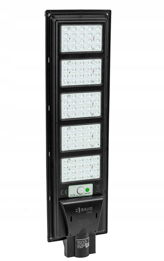 Lampa LED solara exterior 1800W senzor telecomanda 10Ah+suport (B5805)