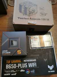 Kit Asus Tuf Gaming B650-PLUS WIFI+AMD Ryzen 5 7600