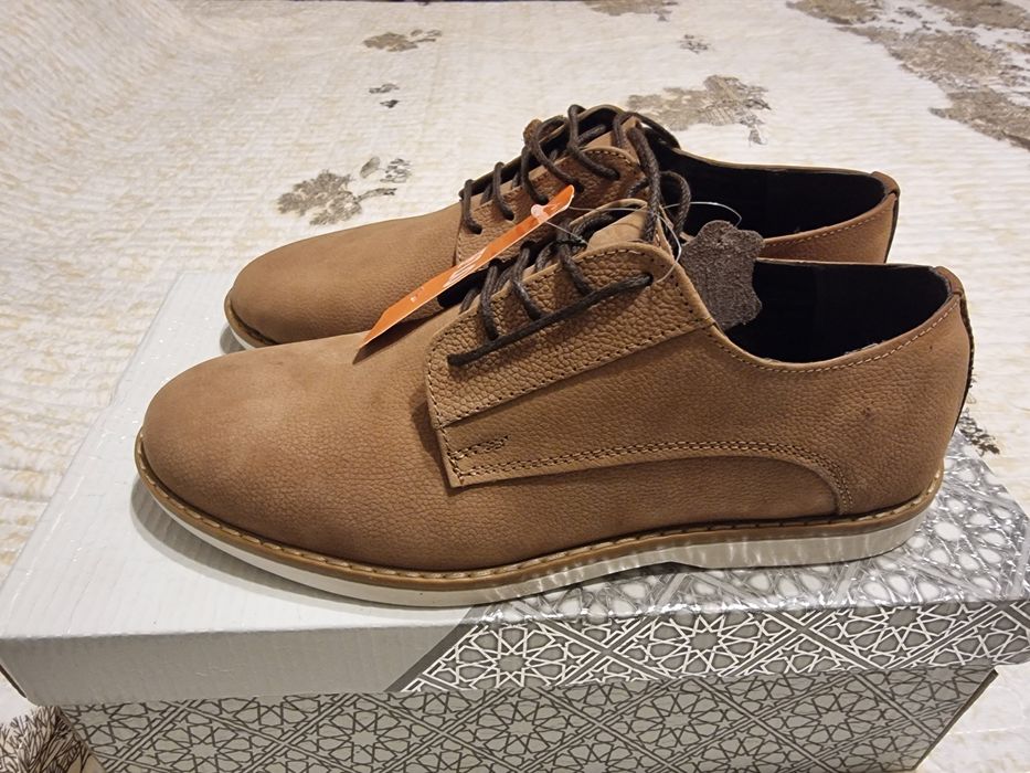 Туфли мужские Mercedes, кожа (набук), 40 размер