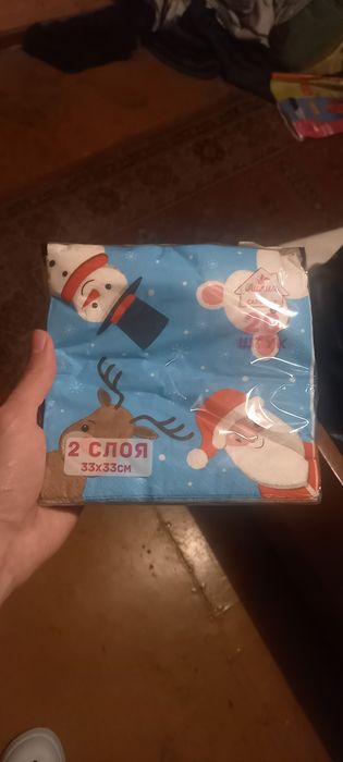 Коллекционные новогодние салфетки