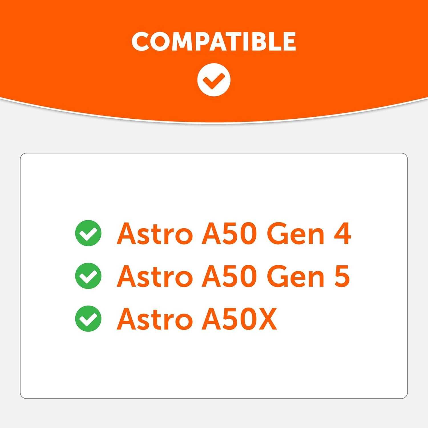 Комплект WC Mod A50 - Охлаждащи гел наушници +резервна лента Astro A50