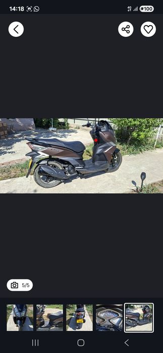 Vând scuter sym jet 14