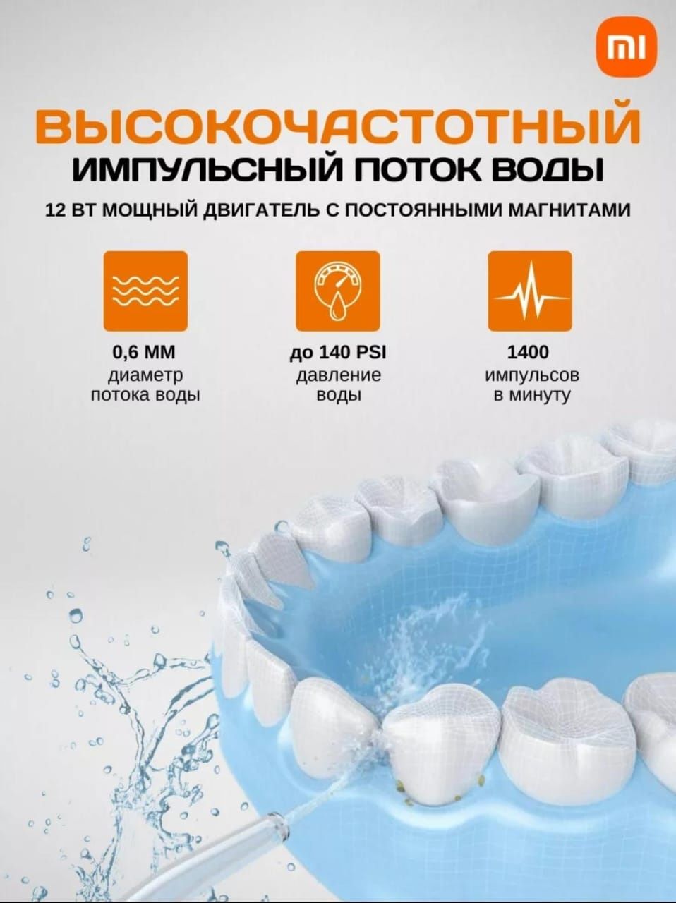 Ирригатор Xiaomi для чистки зубов