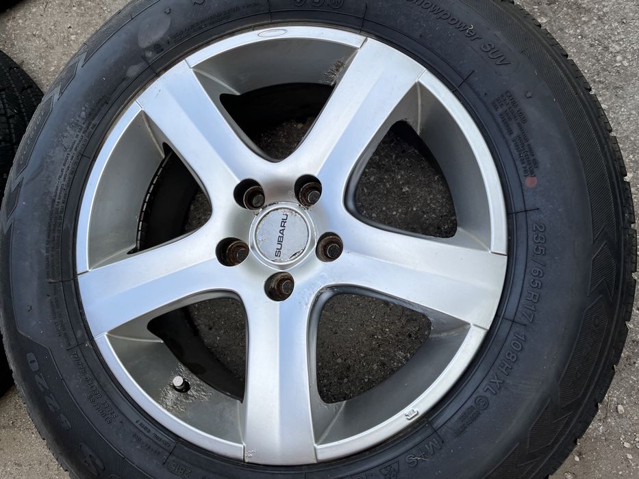 Джанти 17” със зимни гуми 235/65/17 за Subaru Субару 5х114,3