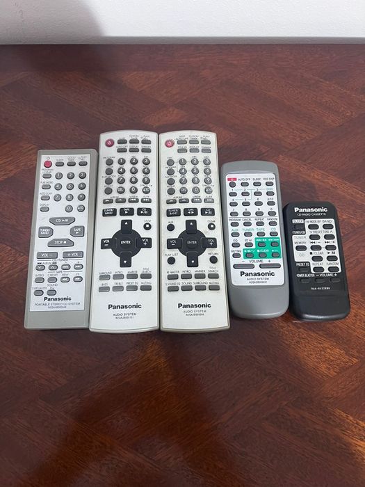 Telecomanda, telecomenzi marca Panasonic, Akai, Aiwa, Onkyo