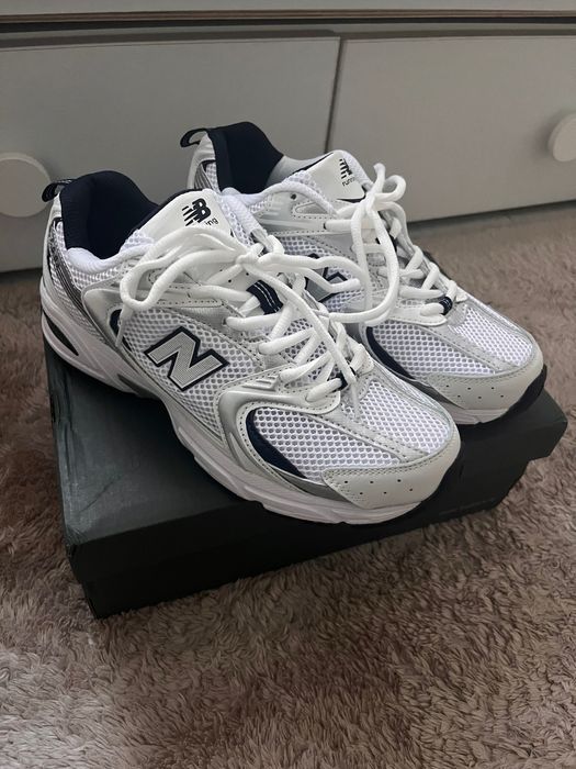 New balance 530 white/navy/silver
