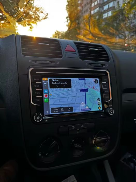 Navigatie Android Carplay 4GB Ram & 64GB Vw Passat Golf Tiguan Skoda