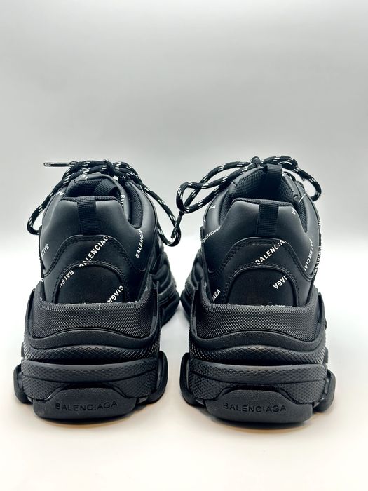 Balenciaga Triple S Black Multi Sneakers