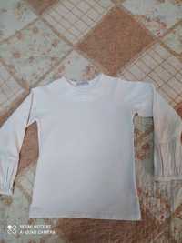 Белая блузка для девочки на 7 лет
