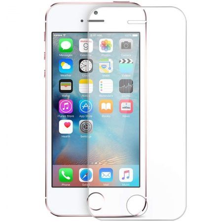 Folie de sticla, case friendly GloMax, pentru Apple iPhone 5S, Clear