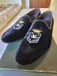 Mocasini loafers catifea barbati Saxone of Scotland