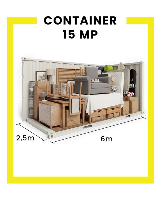 Spatiu depozitare individuala, boxa, containere maritime, garaje