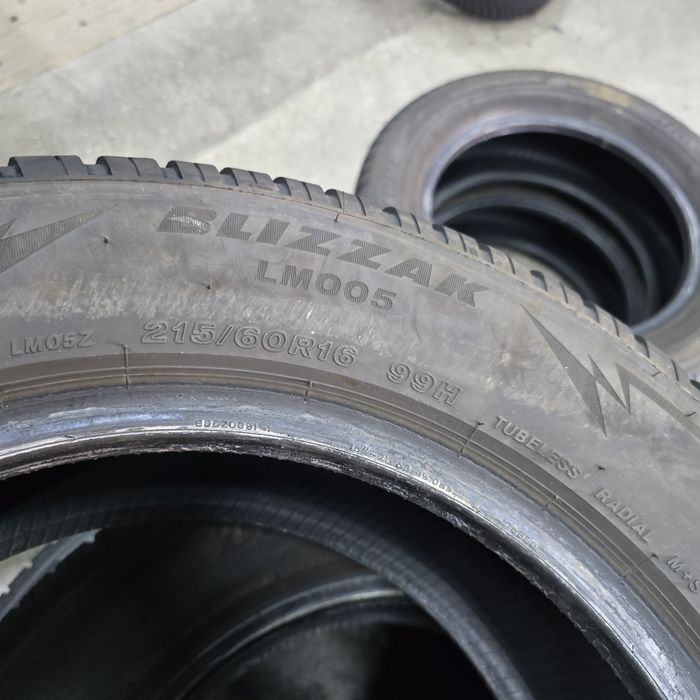 2x 215/60/16 M+S BRIDGESTONE 2023 Stare excelentă