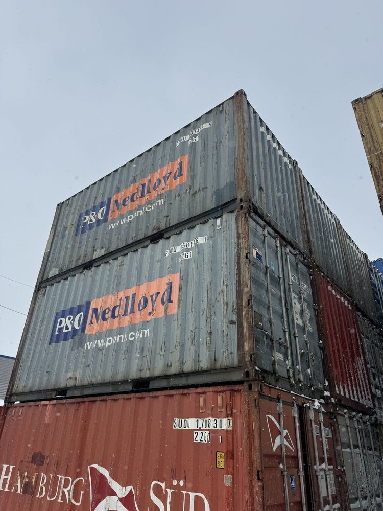 Container depozitare maritim containere stoc