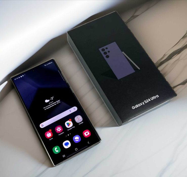 Продам в идеале Samsung S24 ULTRA 512Gb\РАССРОЧКА 0 0 12