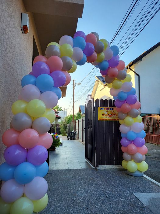 Baloane arcade aranjamente heliu