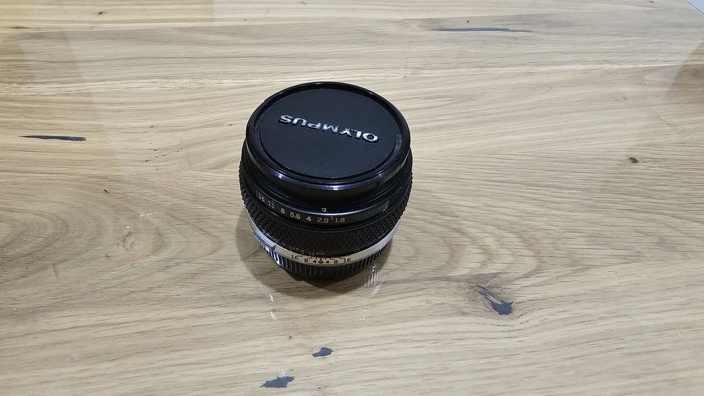 Obiectiv Olympus OM-System Zuiko Auto-S 50mm f/1.8,