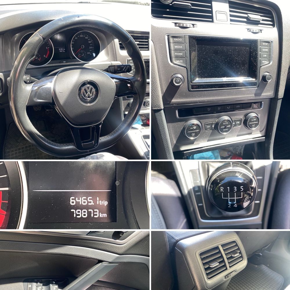 Volkswagen Golf 1.6 TDI  2015 Man5+1 Multimedia Bluetooth Dublu-Clima