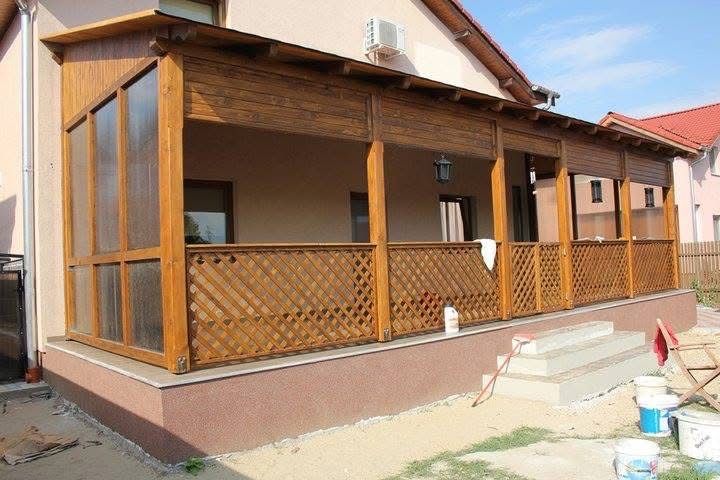 Terasa , foisor , pergola , casuta depozitare