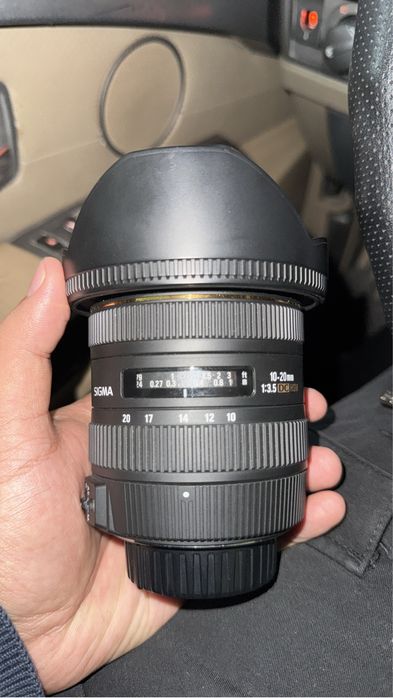 Sigma 10-20 обьектив Nikkor nikon