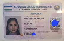 Адвокатлик хизмати.Барча турдаги адвокатлик ва  юридик хизмат курсатиш
