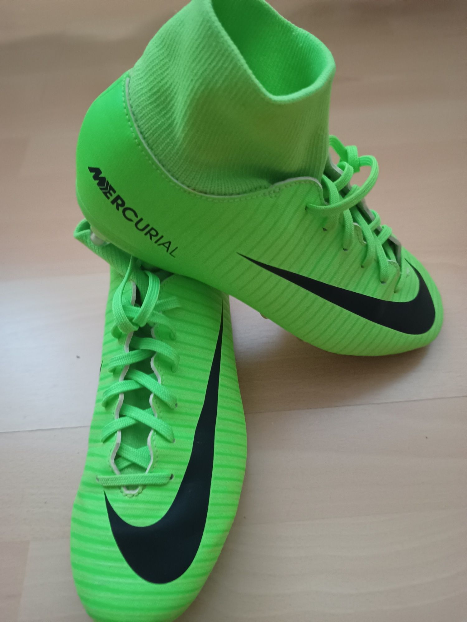 Nike - Ghete Fotbal Mercurial Victory SG, verde neon, Marimea 38