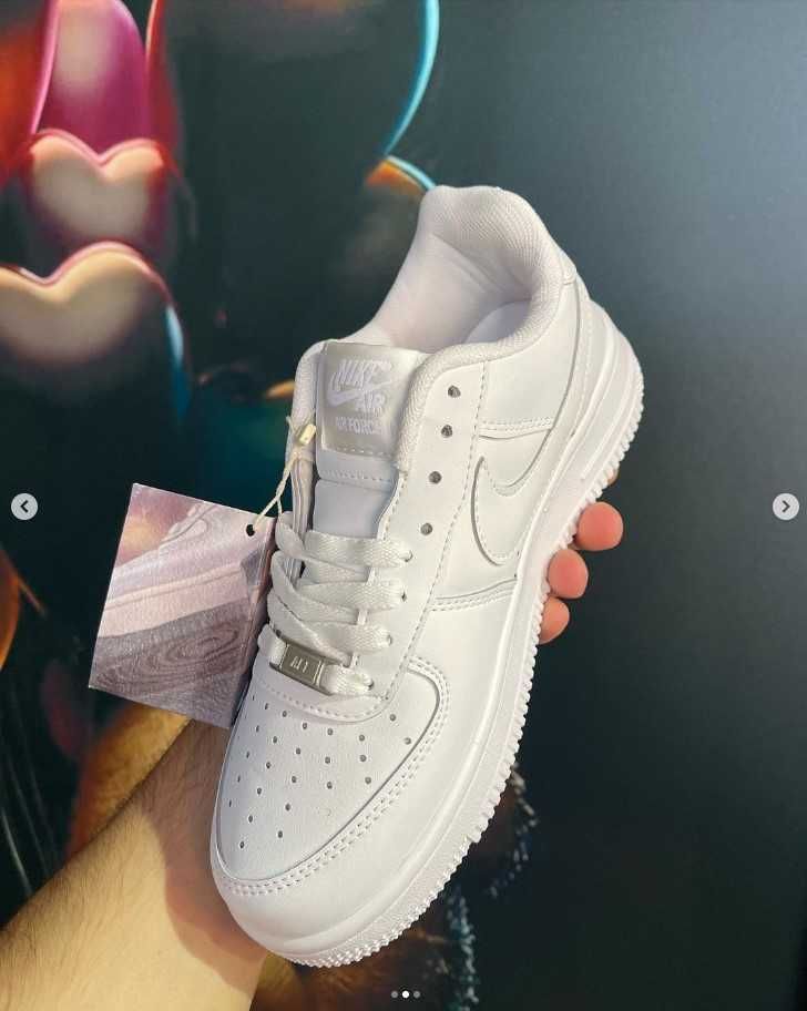 Nike Airforce 1 Alb l Unisex l Full Box