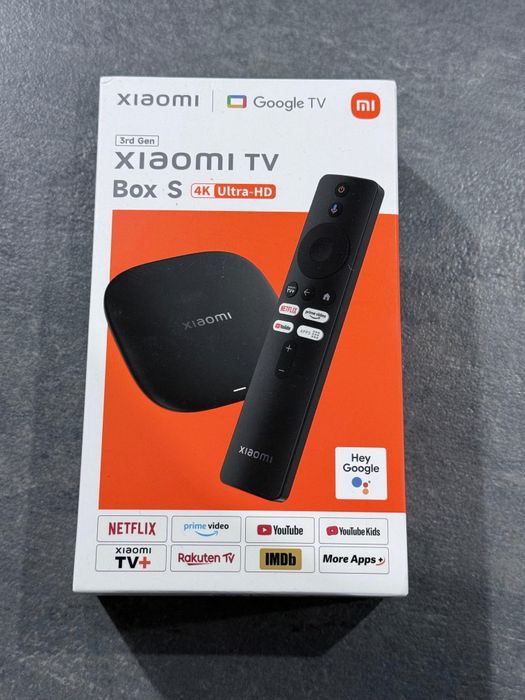 Player Multimedia Xiaomi Mi TV Box S 3rd Gen, 4K, Wi-Fi 6