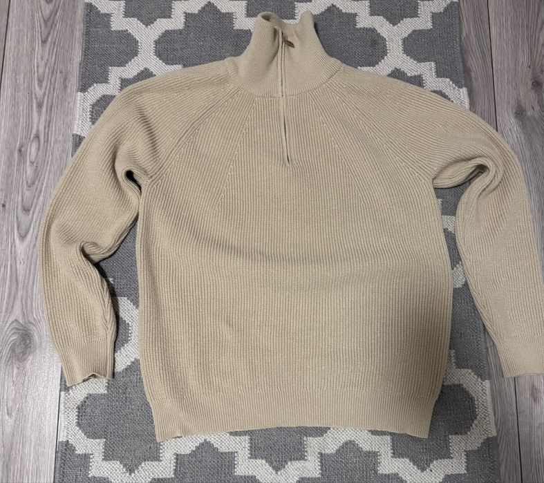 Pulover cu fermoar barbati masura L