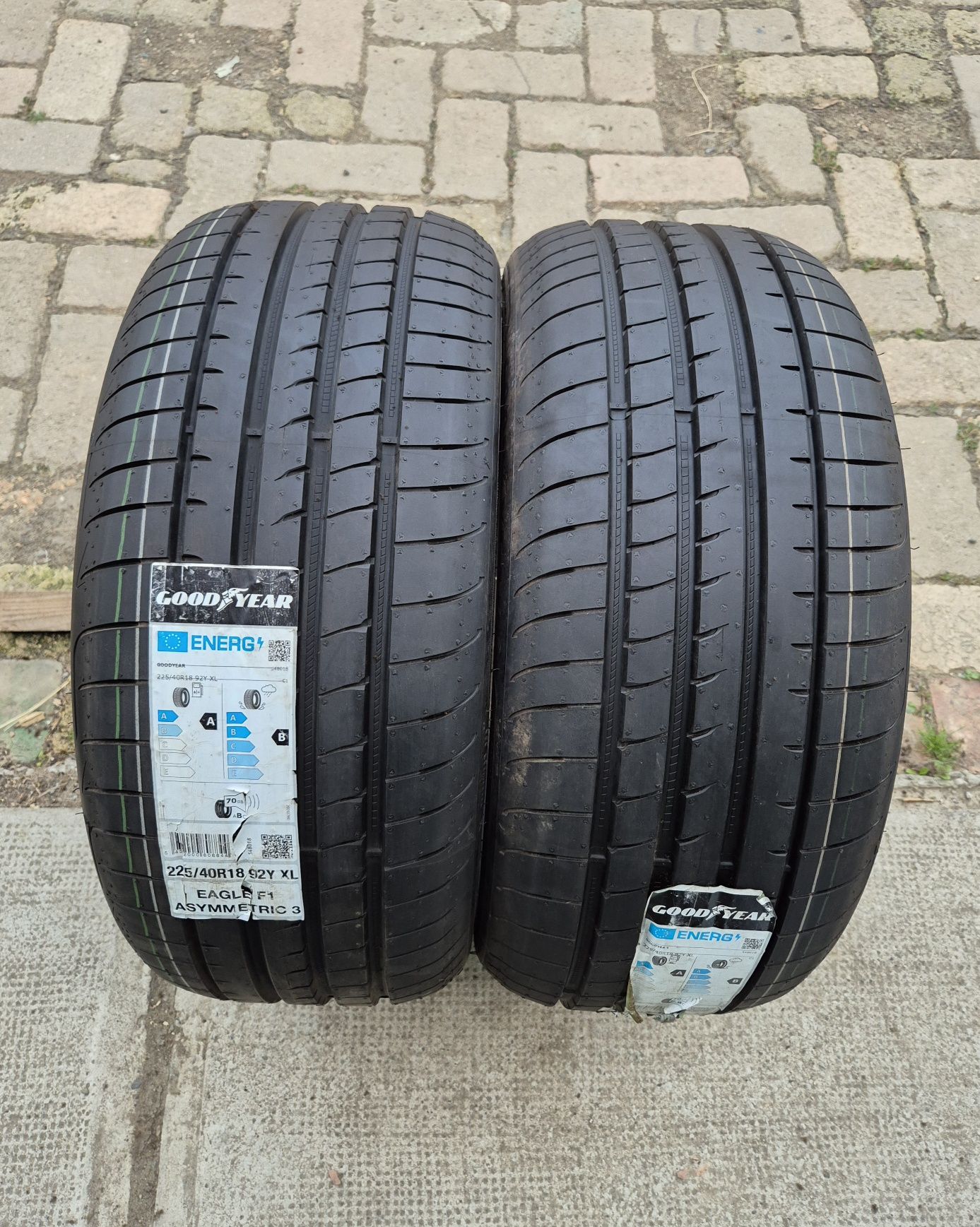 Set 2buc 225/40 R18 92Y XL Goodyear Eagle F1 Asymmetric³ *BMW vară 21