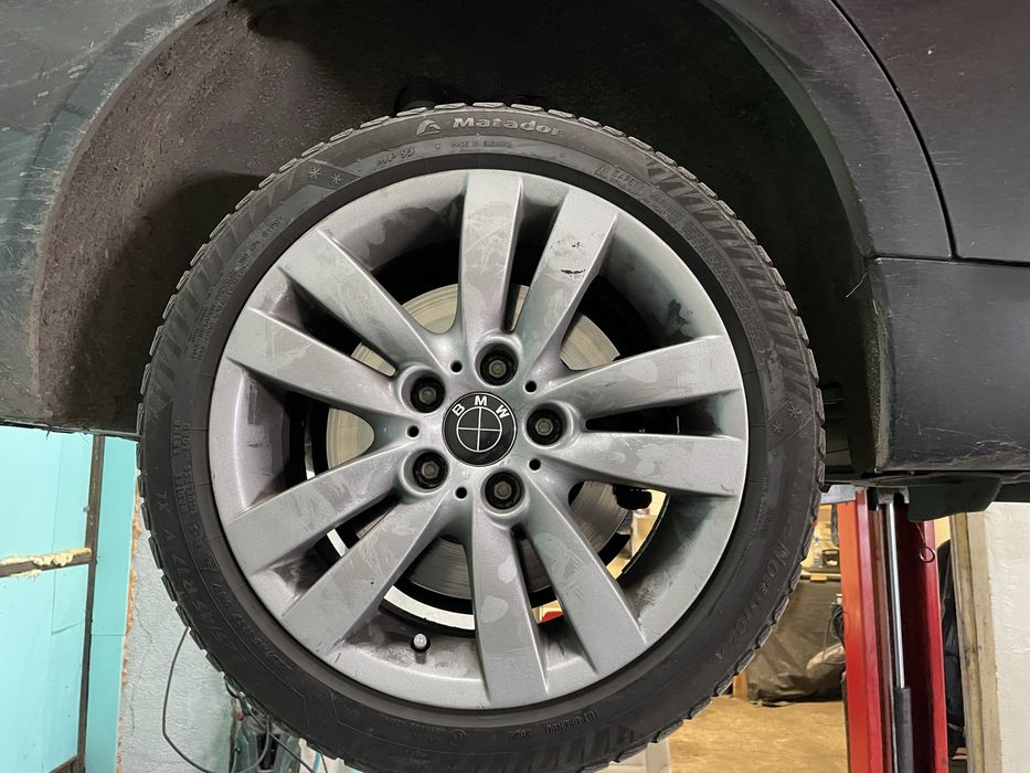 Джанти със зимни гуми