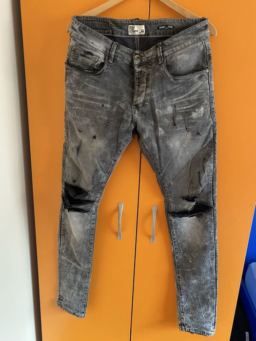 Мъжки сиви дънки