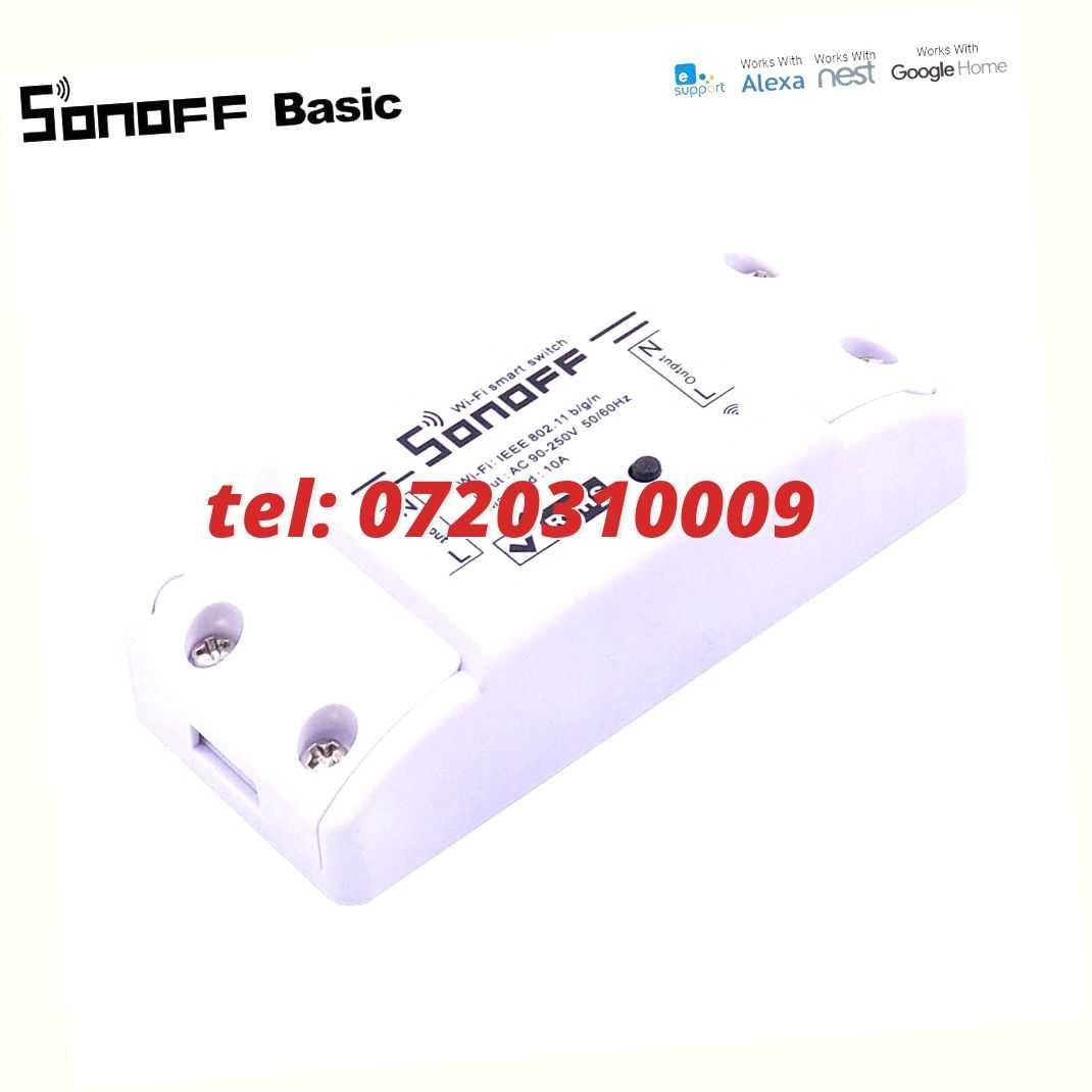 Releu Wireless Sonoff Automatizari Cu Control La Distanta Prin Telefo