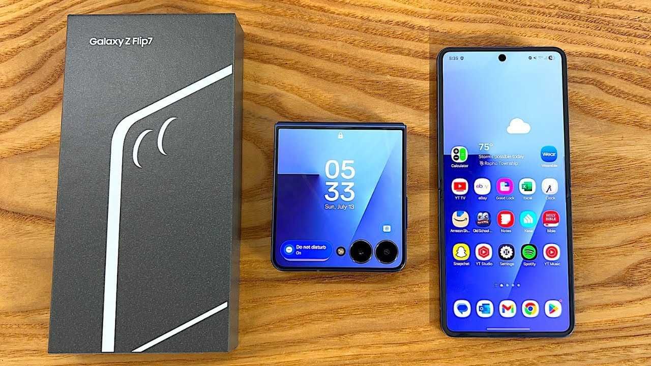 Galaxy Flip 7 ( 100% baterie )