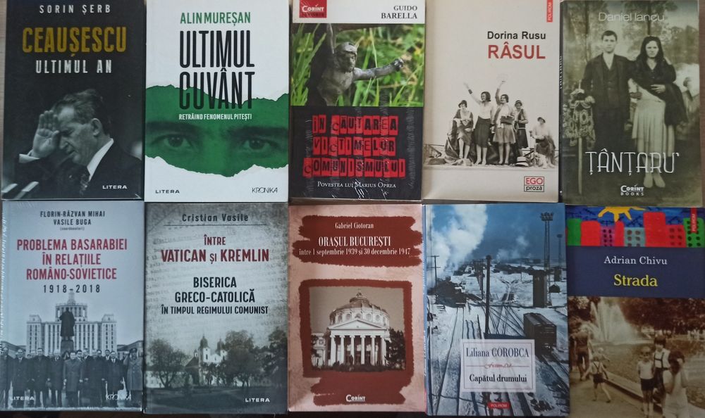 Carti de istorie despre istoria romanilor, comunism in Romania, razboi